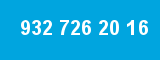 932 726 20 16